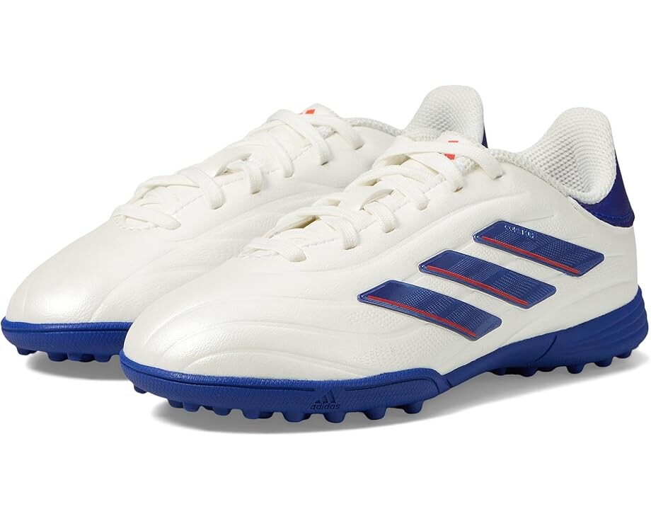 

Кроссовки adidas Kids Copa Pure 2 League Turf J, цвет White/Lucid Blue/Solar Red