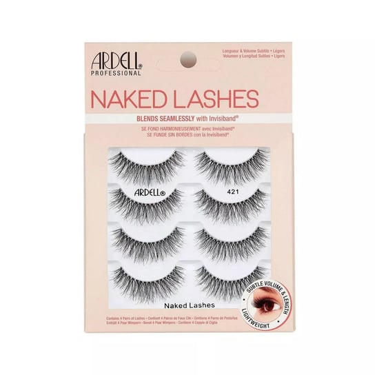 

Накладные ресницы на полоске, 421 черный Ardell, Naked Lashes Multipack