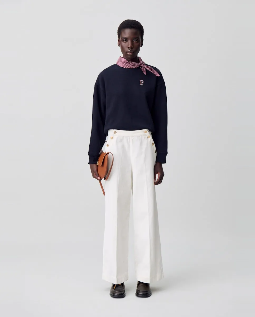 

Женские джинсы с пуговицами Claudie Pierlot, белый