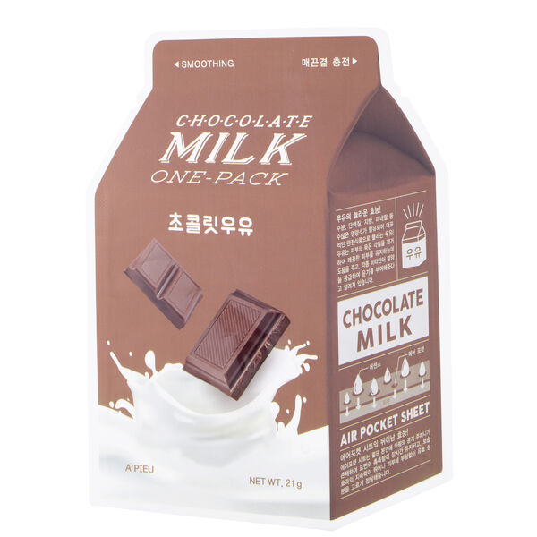 

Разглаживающая тканевая маска с экстрактом какао для лица, 21 г A'Pieu Milk