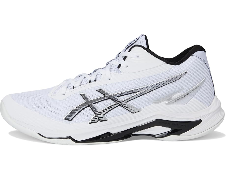Кроссовки ASICS Netburner Ballistic FF MT 4, белый/черный — фото 4