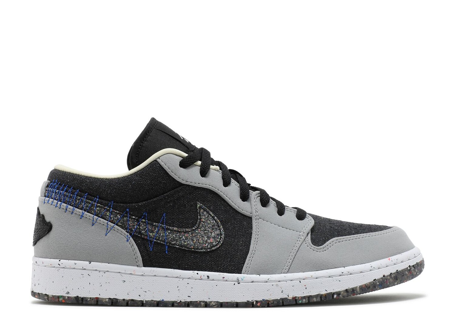 

Кроссовки Air Jordan Air Jordan 1 Low 'Crater', серый (размер RU 43)