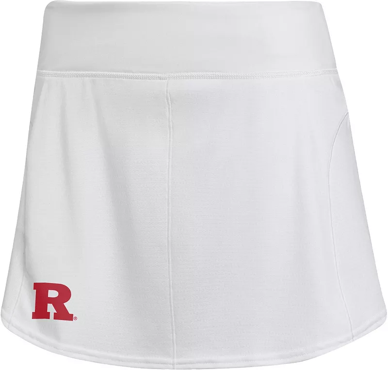 

Женская белая теннисная юбка Adidas Rutgers Scarlet Knights