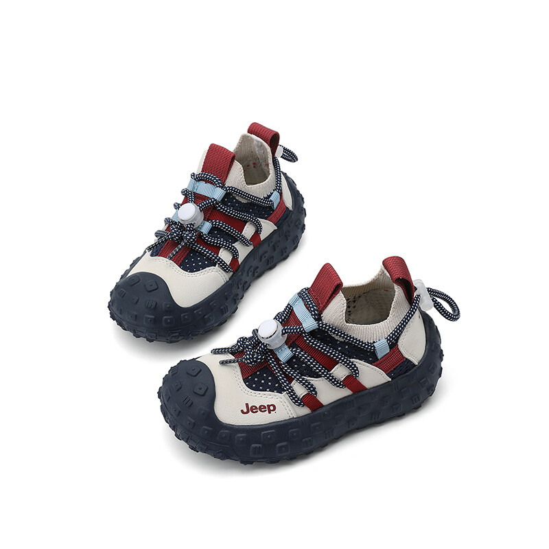 Детские кеды Kids Low-top Red Jeep, красный — фото 4