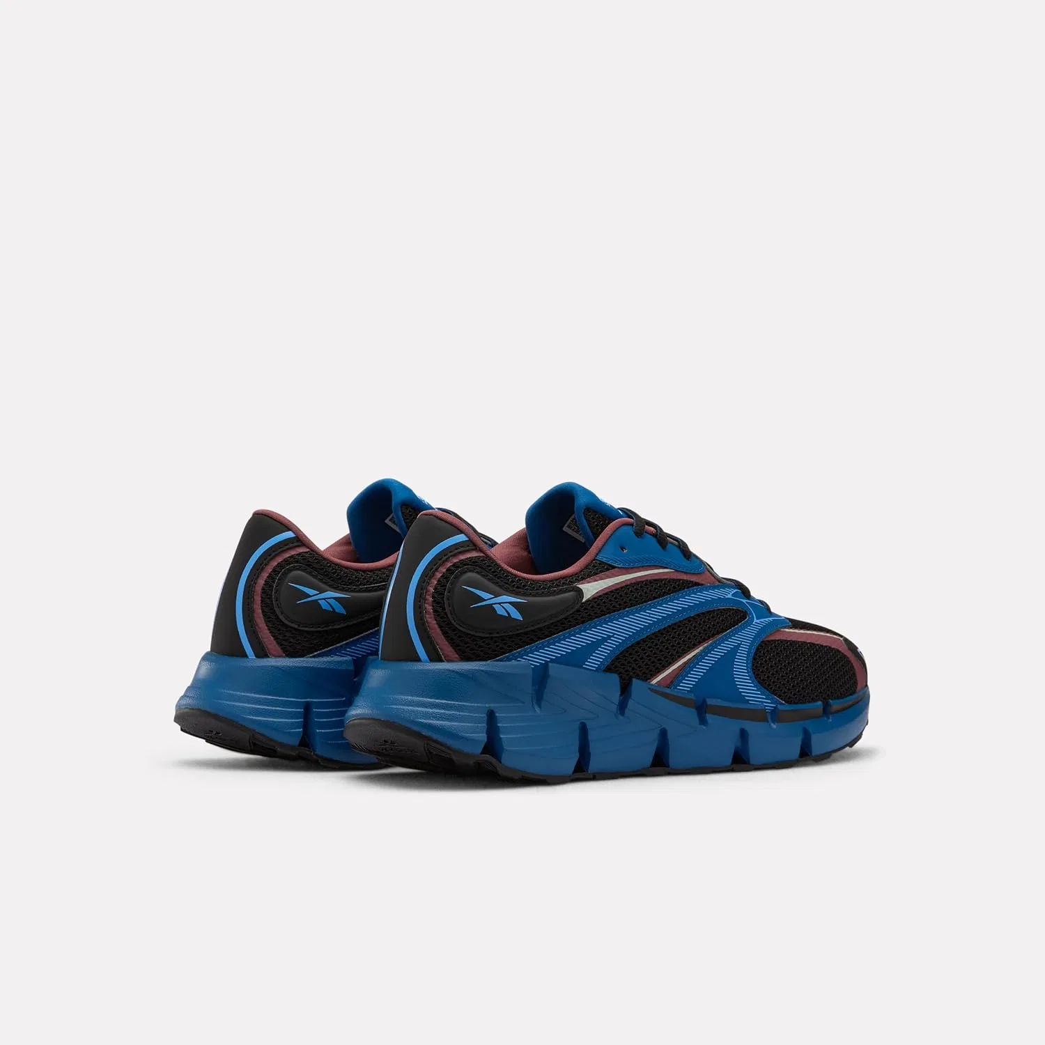 Кроссовки Reebok Zig Hypnotica унисекс, Athletic Blue Peri Blue Blackberry — фото 4