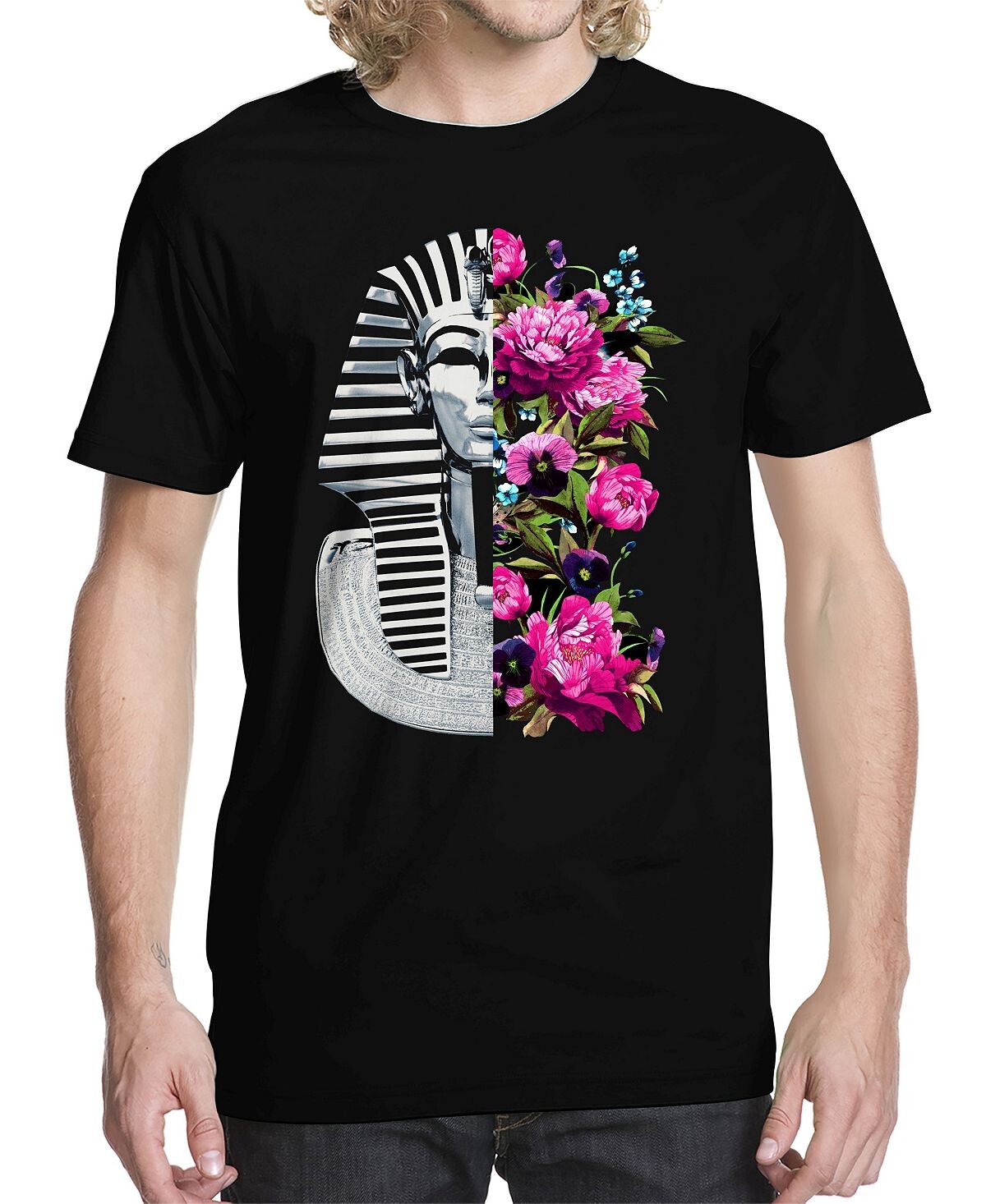

Мужская футболка с рисунком Tut Slice Rose Buzz Shirts