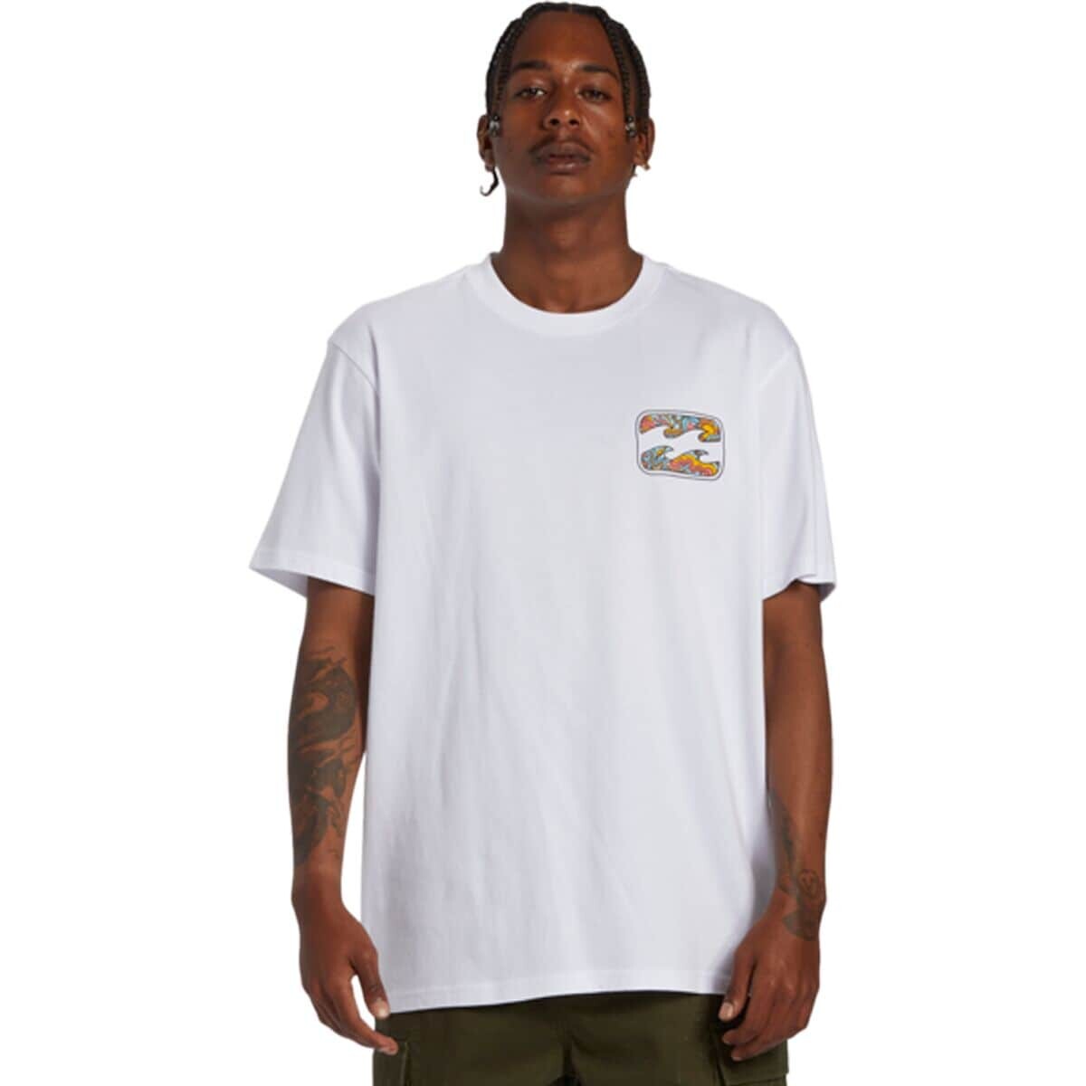 

Рубашка с короткими рукавами crayon wave Billabong, белый
