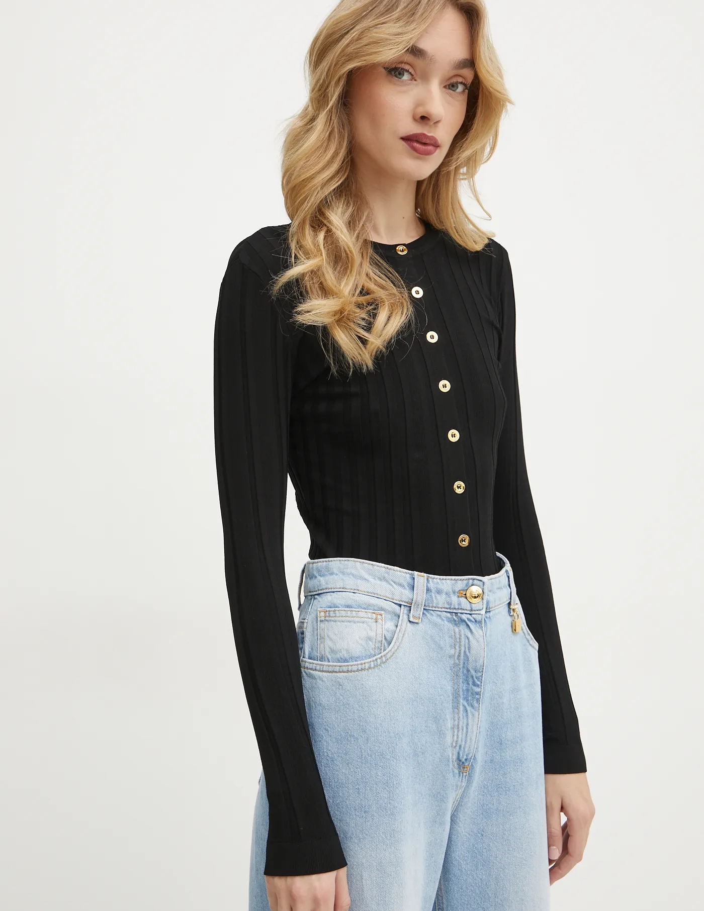 

Кардиган Elisabetta Franchi, черный