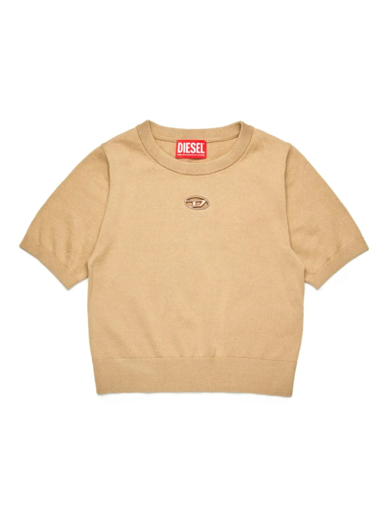 

Джемпер Diesel Kids с вышитым логотипом, нейтральный