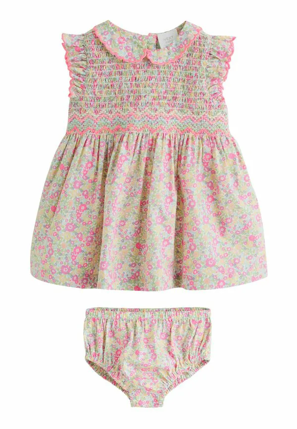 Платье из двух частей стандартного кроя Next, Pink Floral