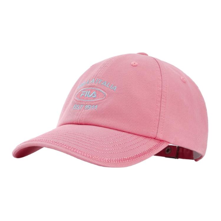 

FILA Бейсболка из полиэстера и хлопка для женщин, цвет герани розовый