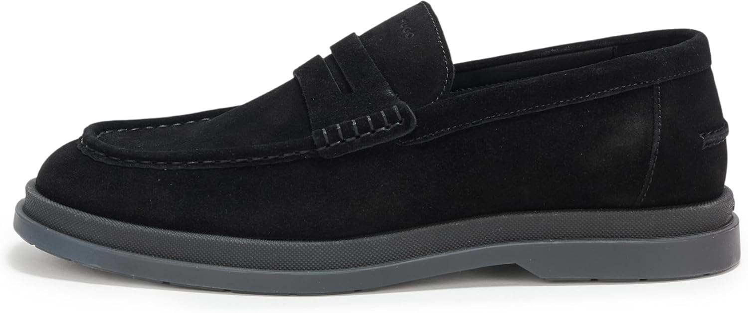 Мокасины-лоаферы Hugo Mens Chaol Suede, черный — фото 2