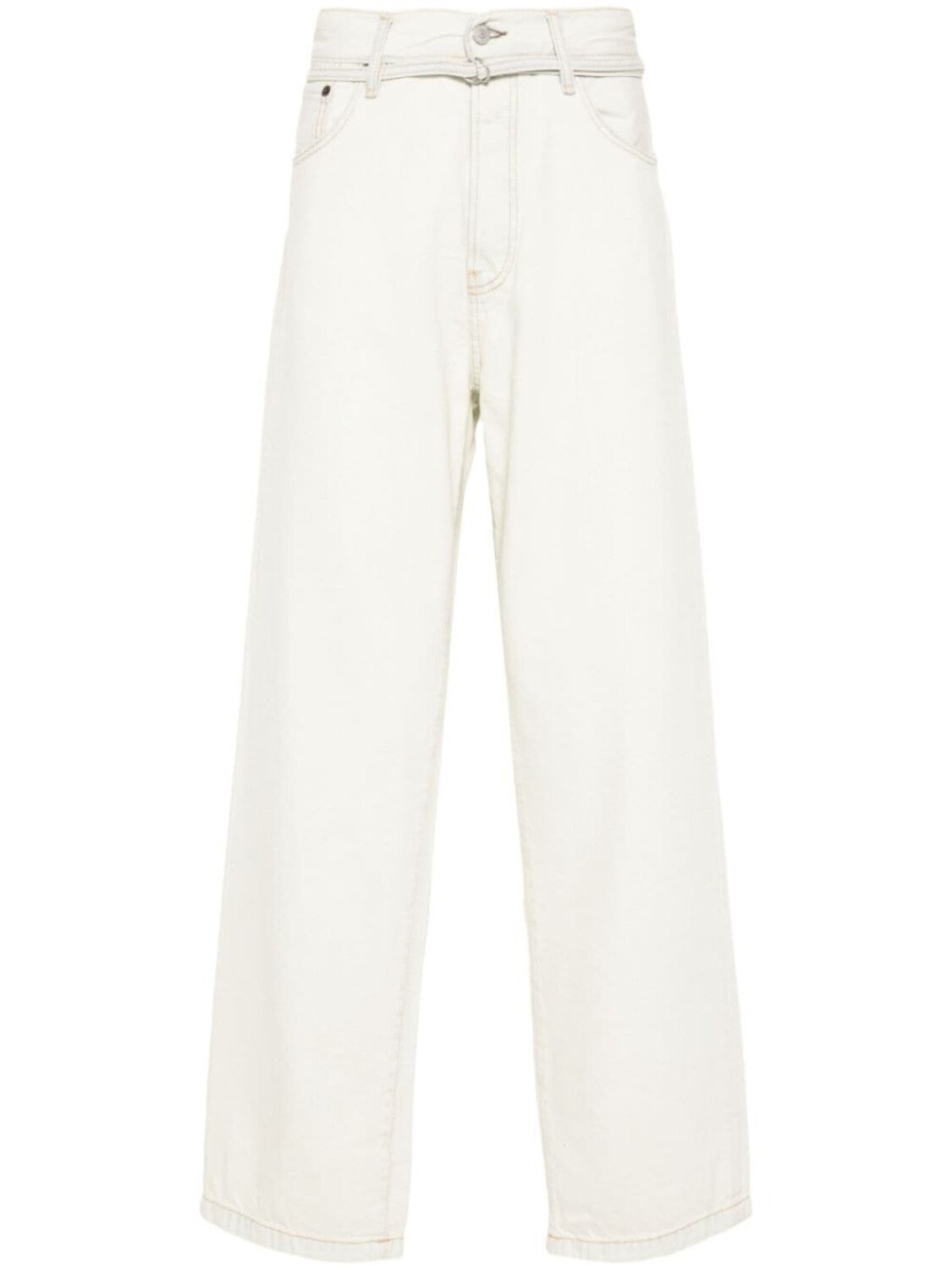 

Acne Studios зауженные джинсы с поясом, синий