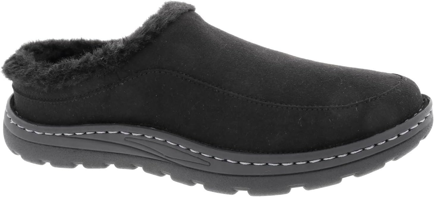 Мужские слипоны Drew Palmer Comfort с ультракомфортной стелькой и съемной подошвой, черный