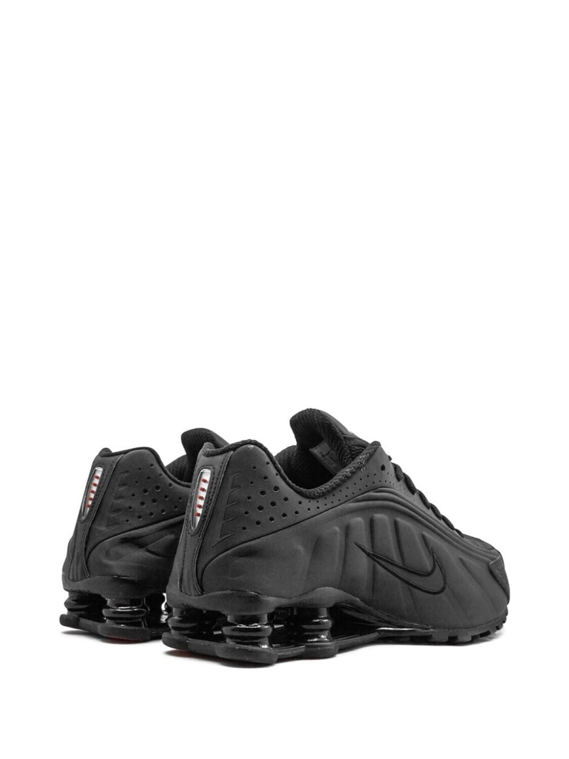 Кроссовки Shox R4 Nike, черный — фото 3