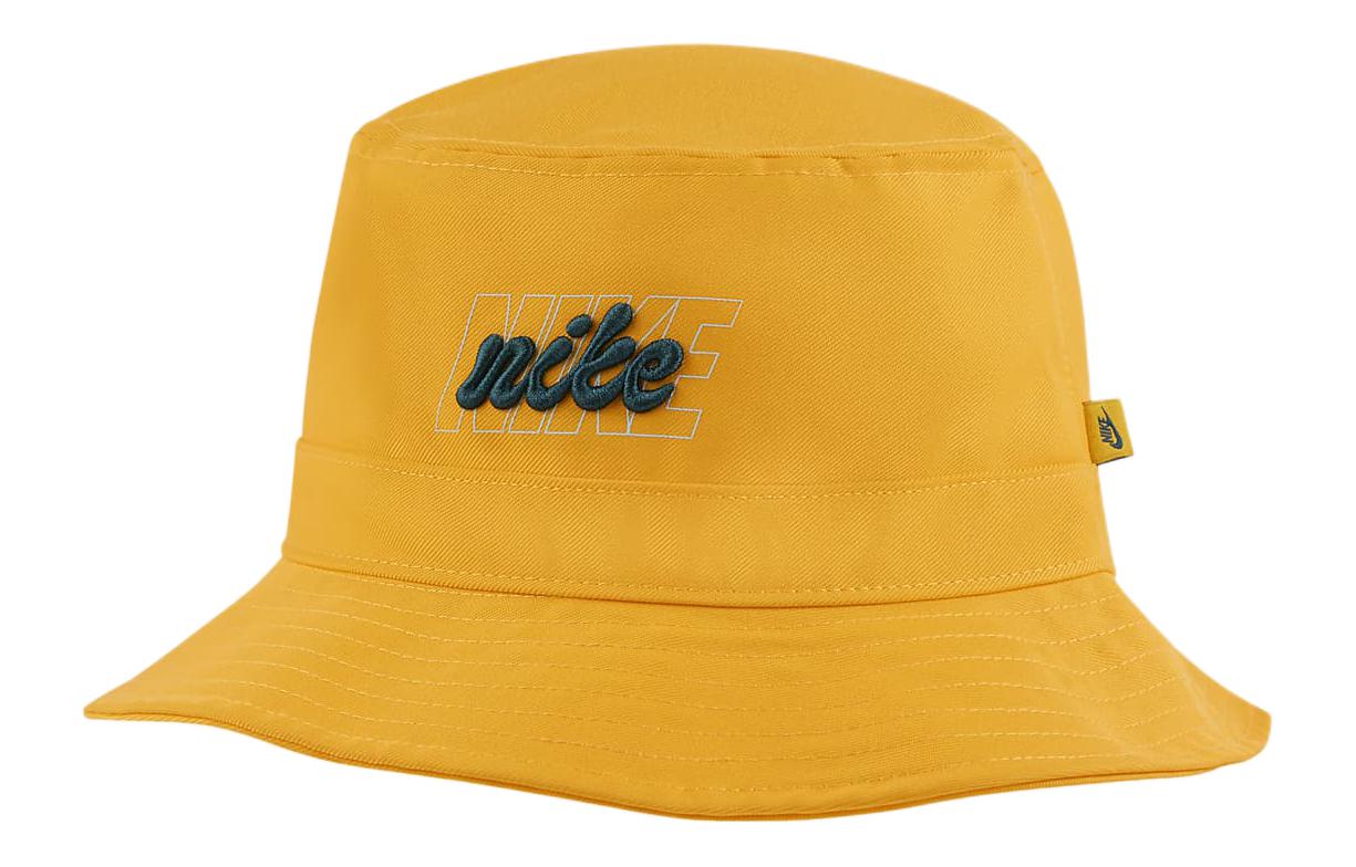

Nike Жёлтая унисекс панама из полиэстера, Yellow