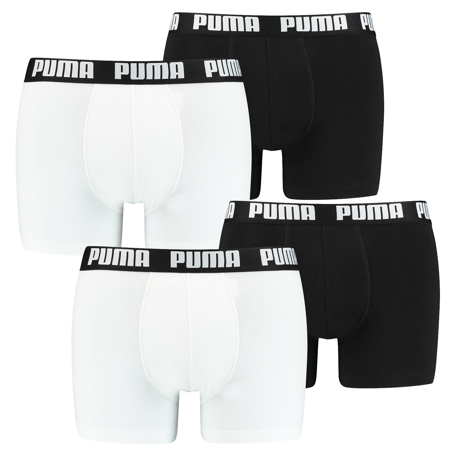 

Боксеры Puma Boxershorts PUMA BASIC BOXER 4P, цвет 301 - White / Black