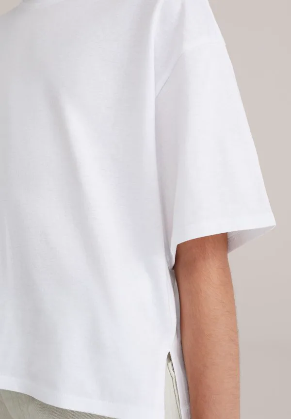 Простая футболка We Fashion, White — фото 3
