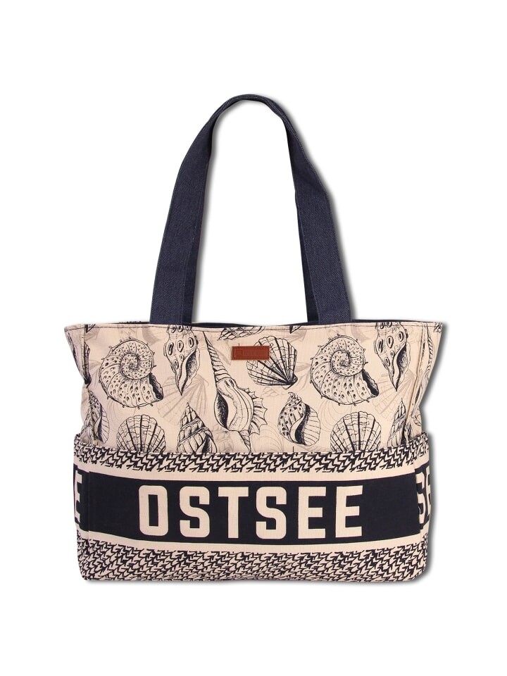 

Наплечная сумка Robin Ruth Schultertasche dunkelblau, natur ca. 35cm