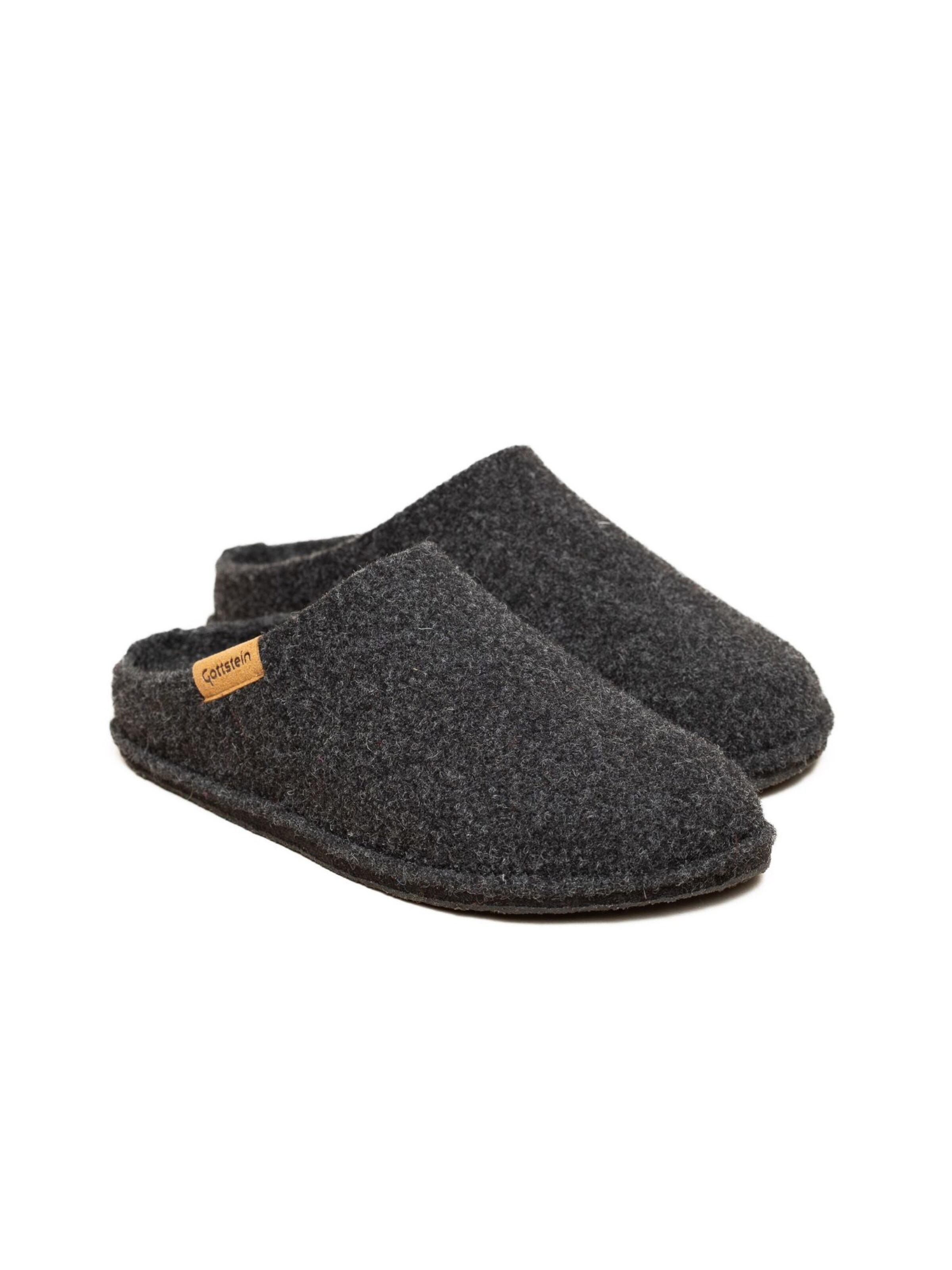 Gottstein Тапочки 'Filzpantoffel Classic-CO' в цвете Anthracite — фото 4