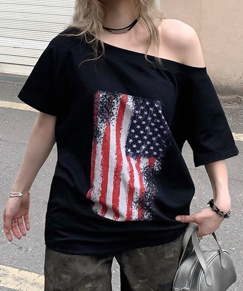 

Футболка с принтом Riff, черный