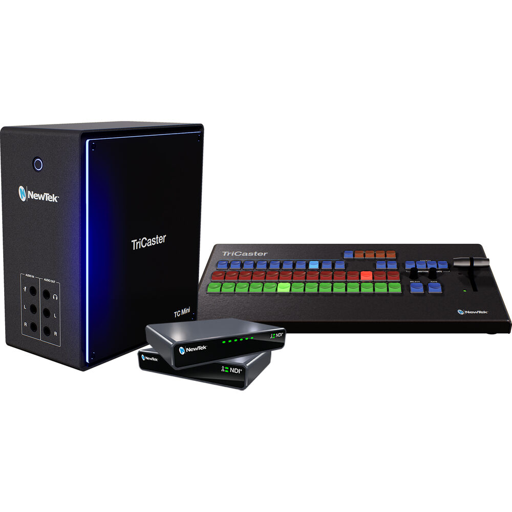 

Базовый комплект Vizrt TriCaster Mini 4K|NDI с панелью управления