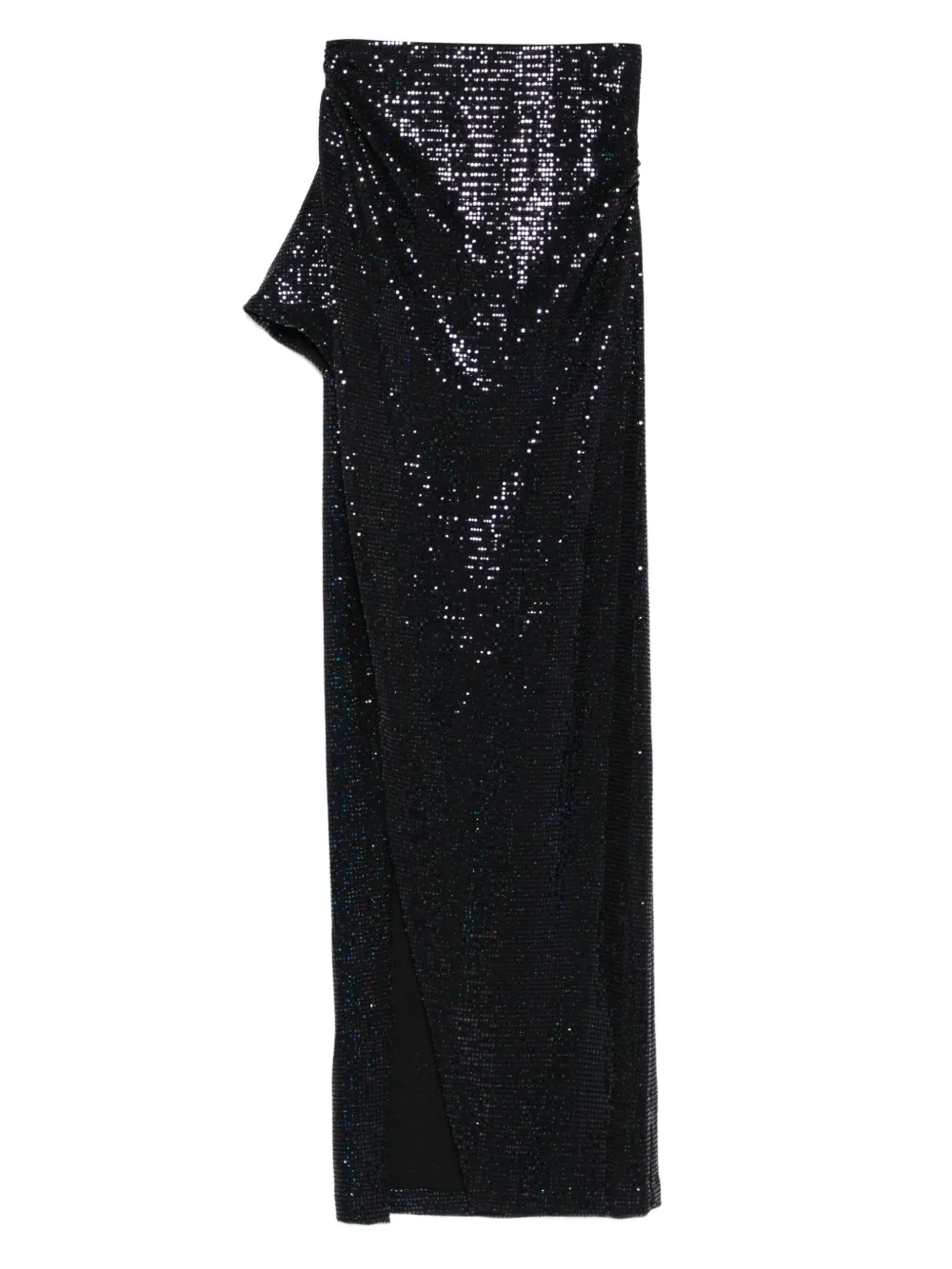 

Юбка Cubagua асимметричного кроя с пайетками Iro, черный