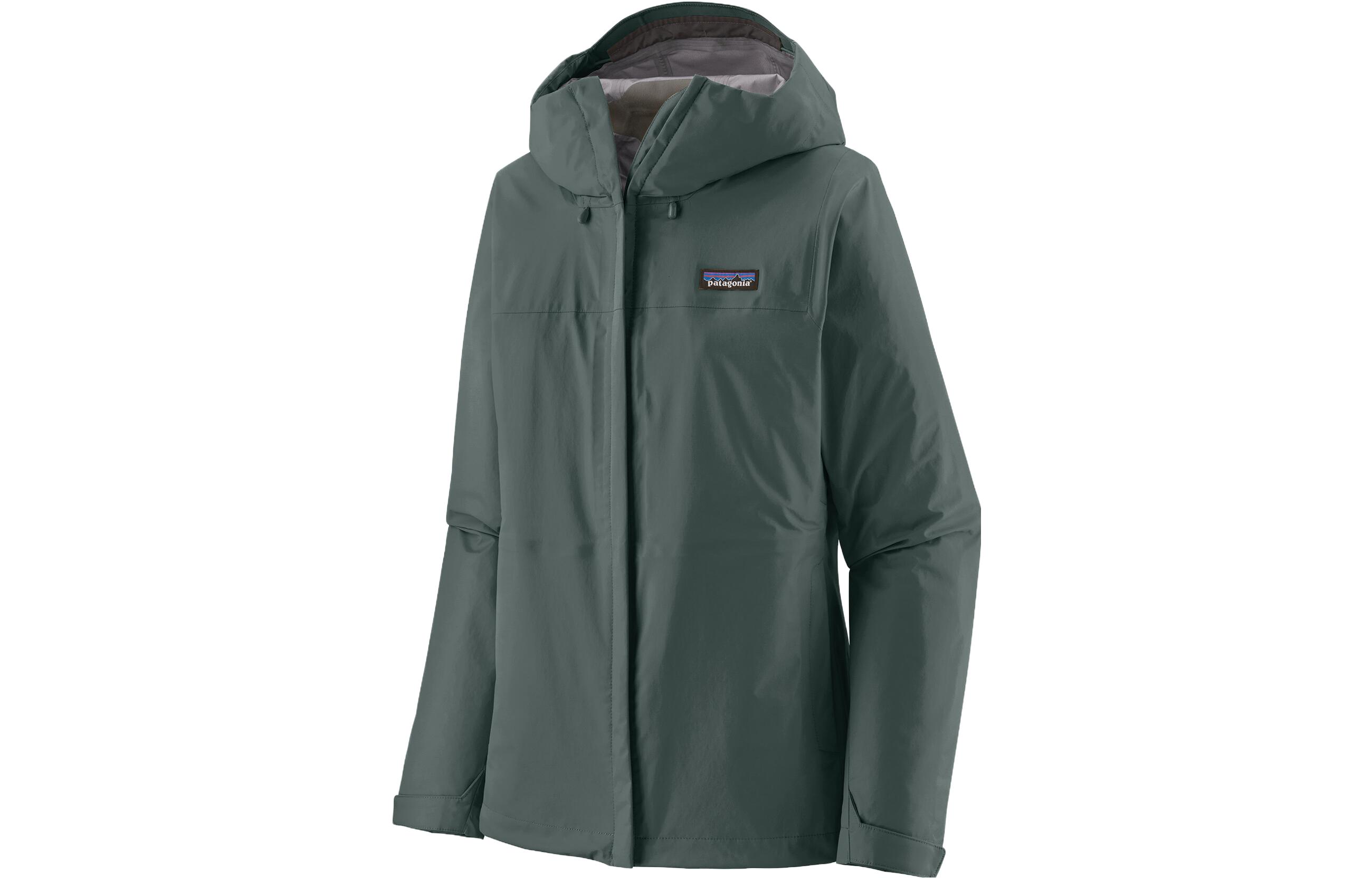 

Patagonia Куртка-бомбер с капюшоном и нашивкой с логотипом, Norwegian Green/NUVG