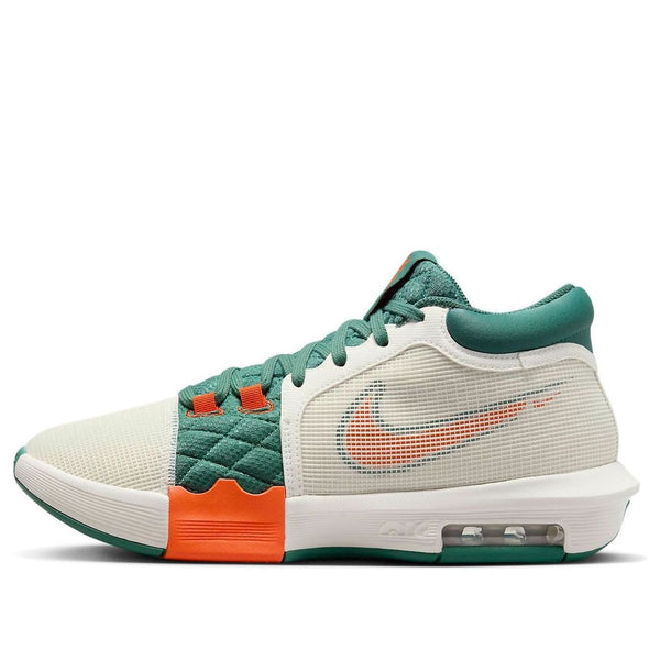 

Кроссовки Nike LeBron Witness 8 EP 'Sail Green', цвет sail/green/orange