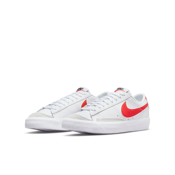 Кроссовки blazer low '77 'white team orange' Nike, белый — фото 3