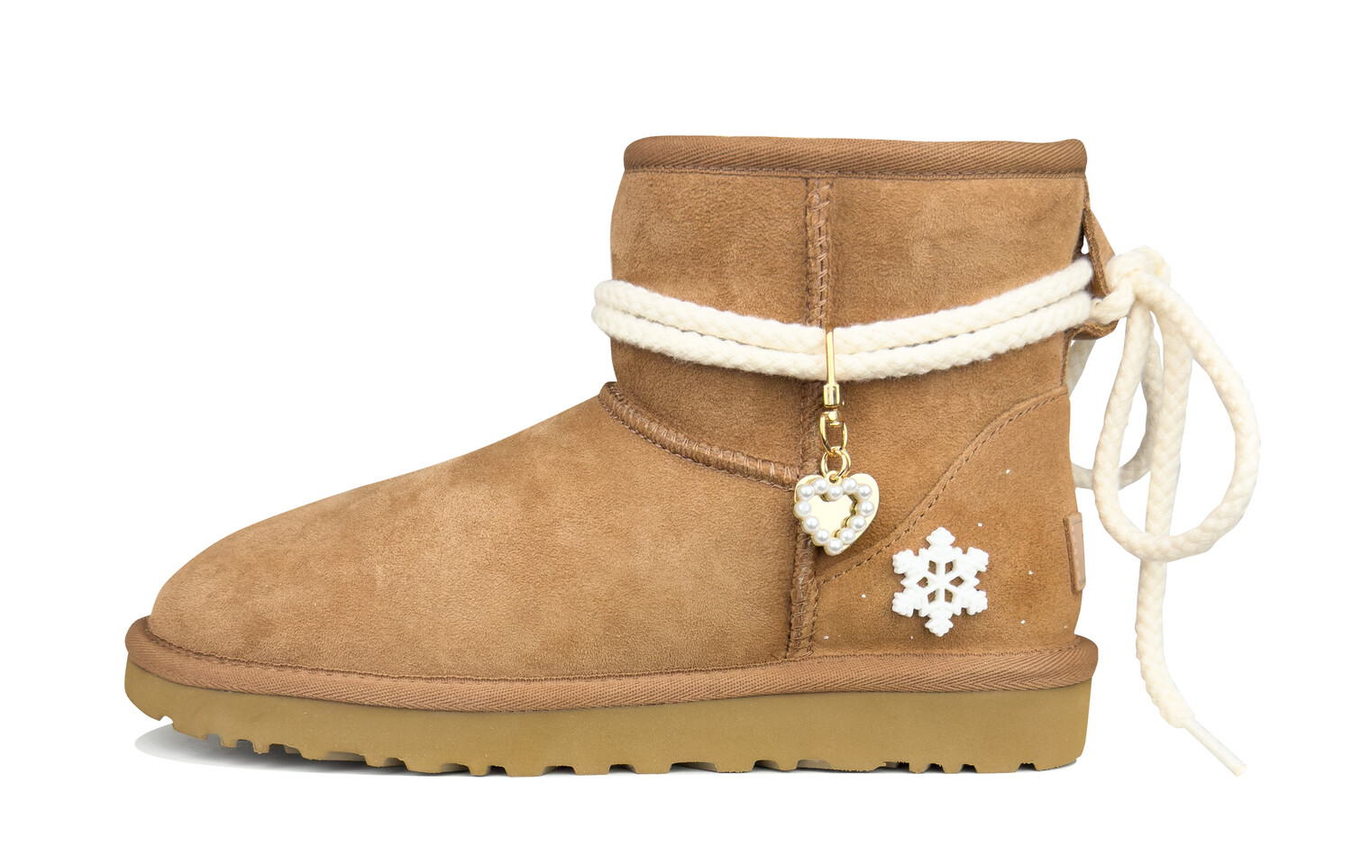 

CLASSIC MINI Зимние ботинки женские каштановые Ugg, цвет Chestnut