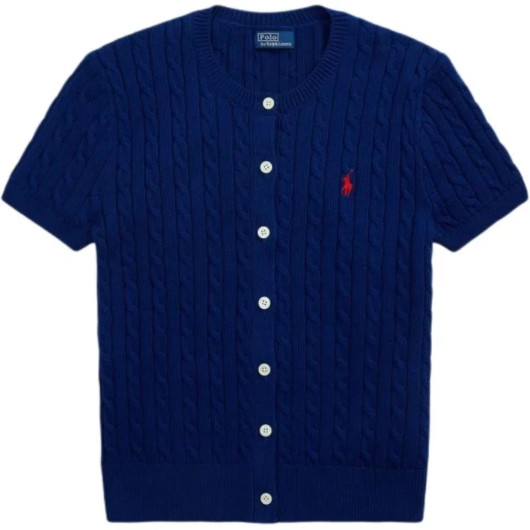 Кардиган из хлопка Polo Ralph Lauren, Blue