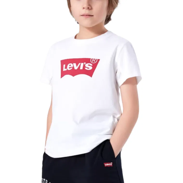 Футболка с круглым вырезом Levis темно-синий — фото 2