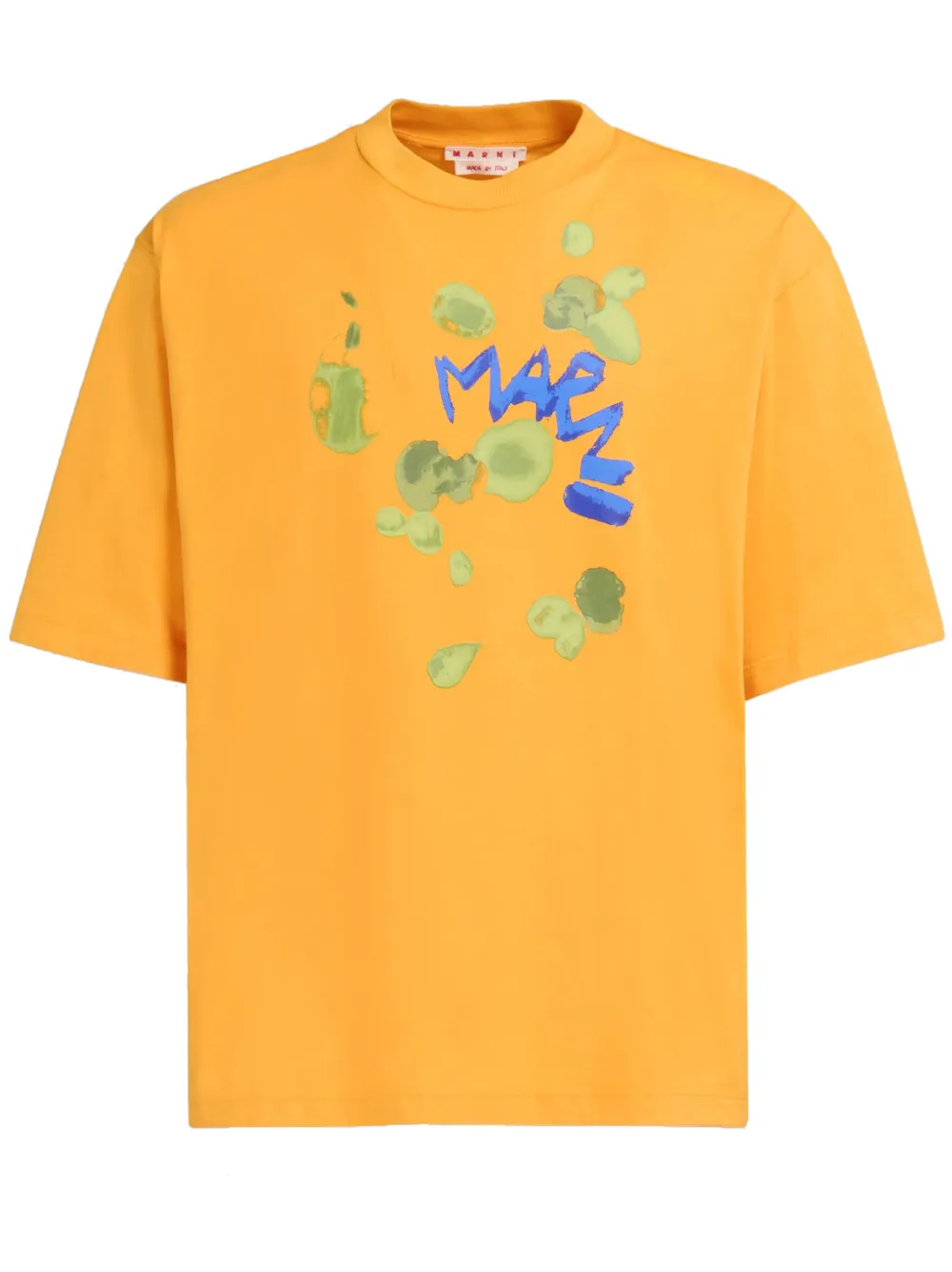 

Футболка с логотипом Marni, желтый