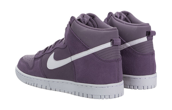 Кроссовки данк высокие Nike, фиолетовый — фото 3
