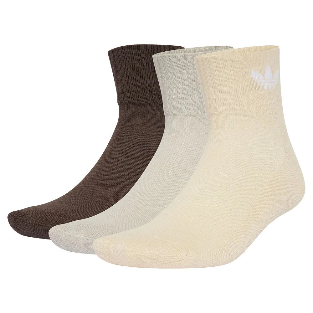 

Носки adidas Originals Mid short 6 pairs, коричневый/бежевый