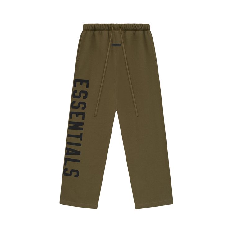 

Спортивные брюки Fear of God Essentials Fleece Relaxed Sweatpant Olive, зеленый