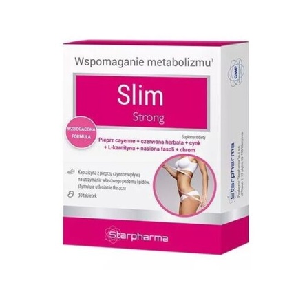 

Slim Strong 30 таблеток Slimstrong Метаболизм, Starpharma