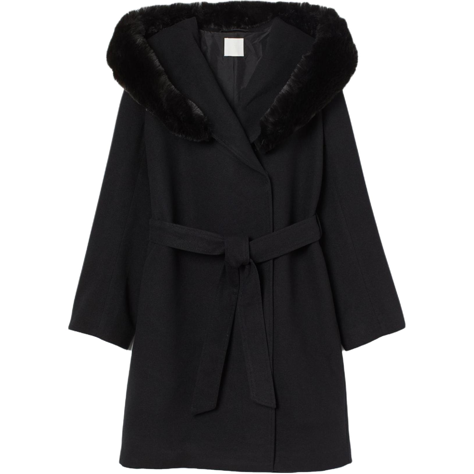 

Пальто женское черное MaxMara, Черный, Пальто женское черное MaxMara