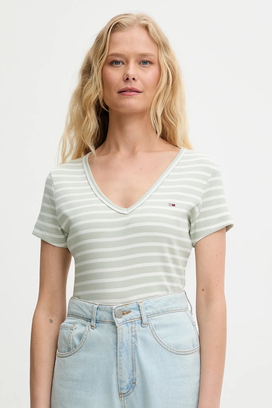 

Футболка Tommy Jeans, зеленый
