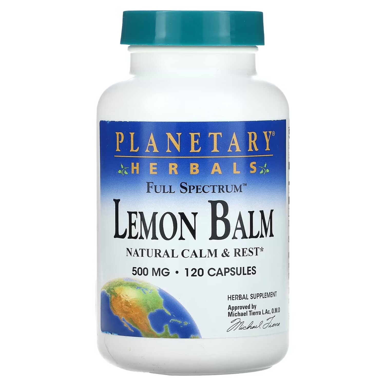 

Добавка Planetary Herbals Full Spectrum Lemon Balm 500 мг