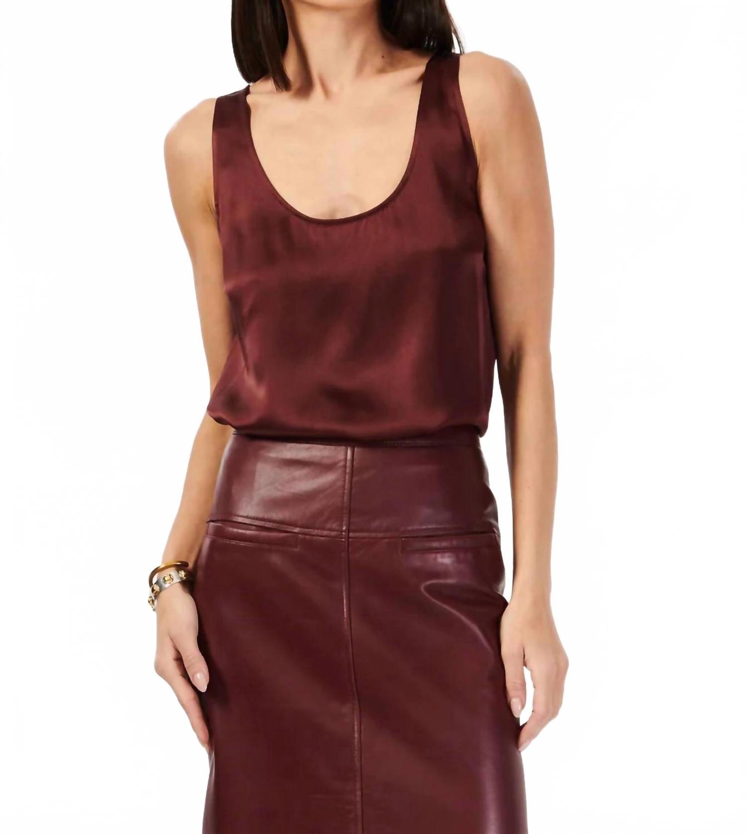 

Нилу Камисоль в клюквенном цвете Cami NYC, Cranberry