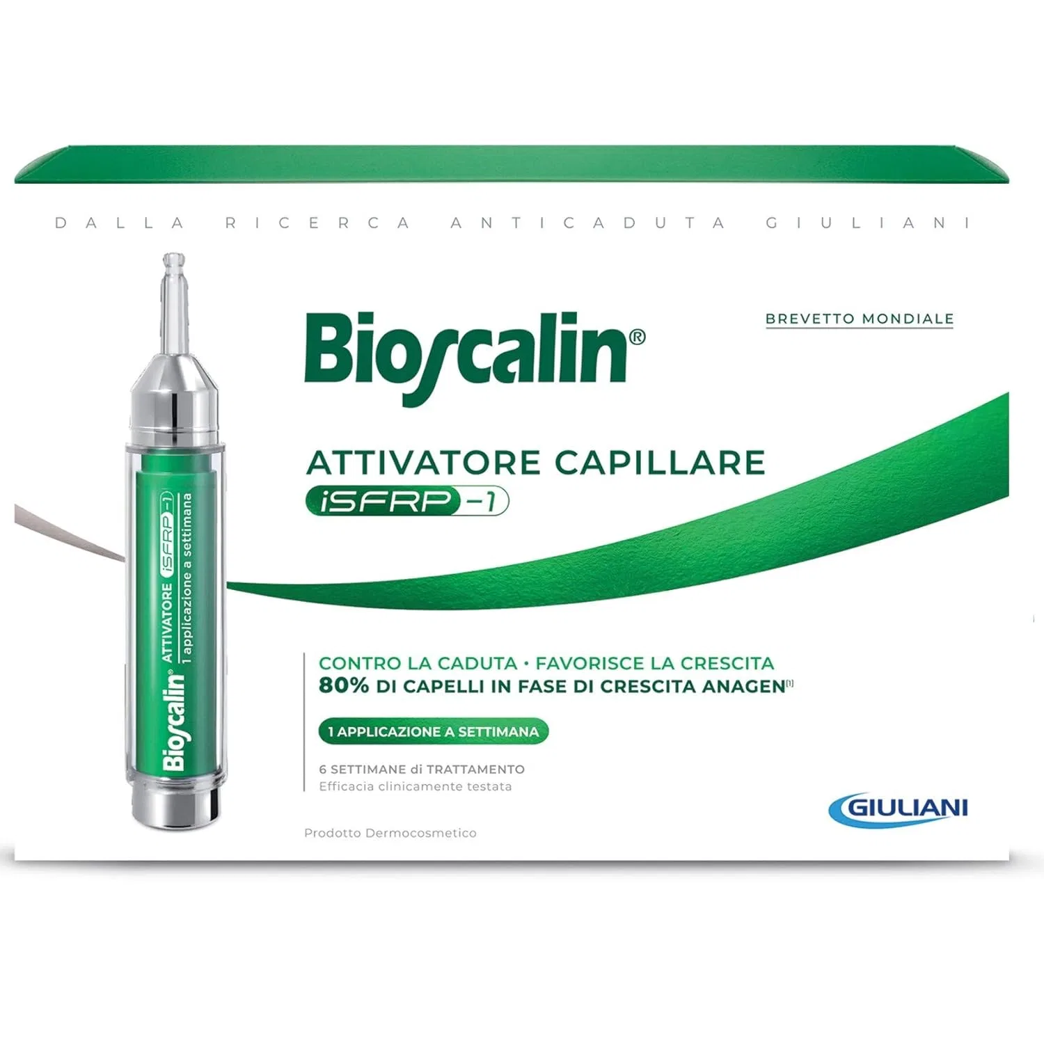Лосьон-активатор для волос «iSFRP-1» от Bioscalin Giuliani