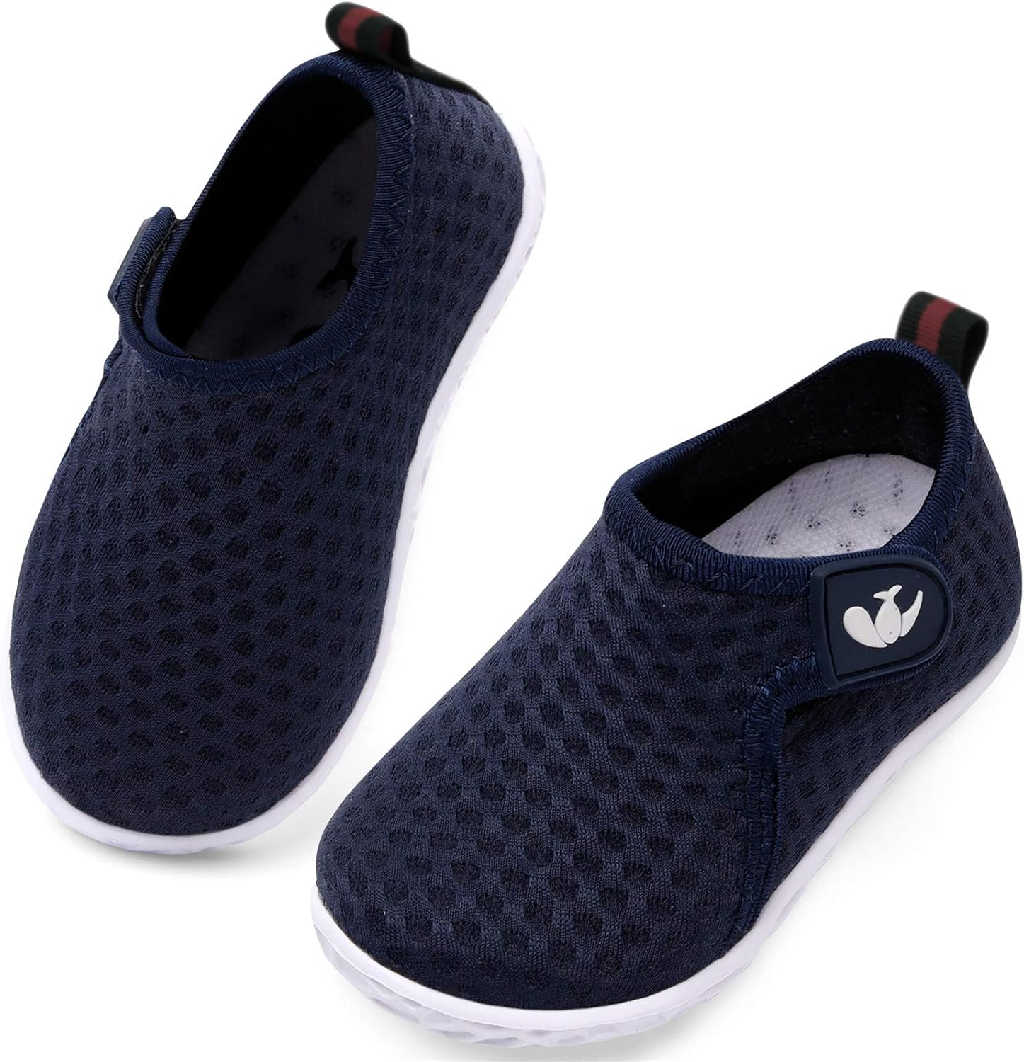 

Детские обувь для плавания JIASUQI для мальчиков и девочек, для бассейна, пляжа, прогулок, спортивные сандалии и кроссовки, темно-синий