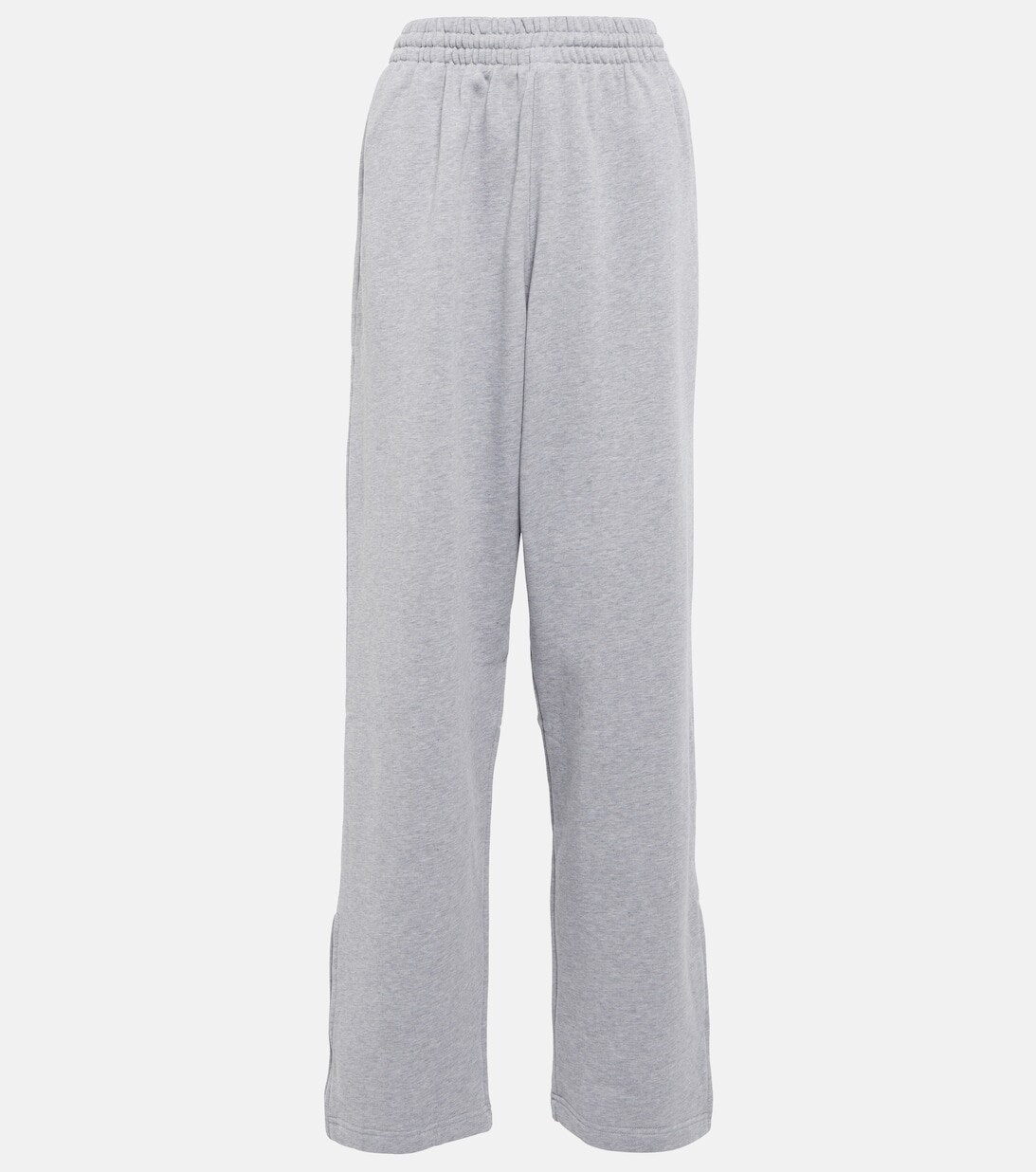 

Широкие хлопковые спортивные штаны из коллаборации с Hailey Bieber WARDROBE.NYC, серый