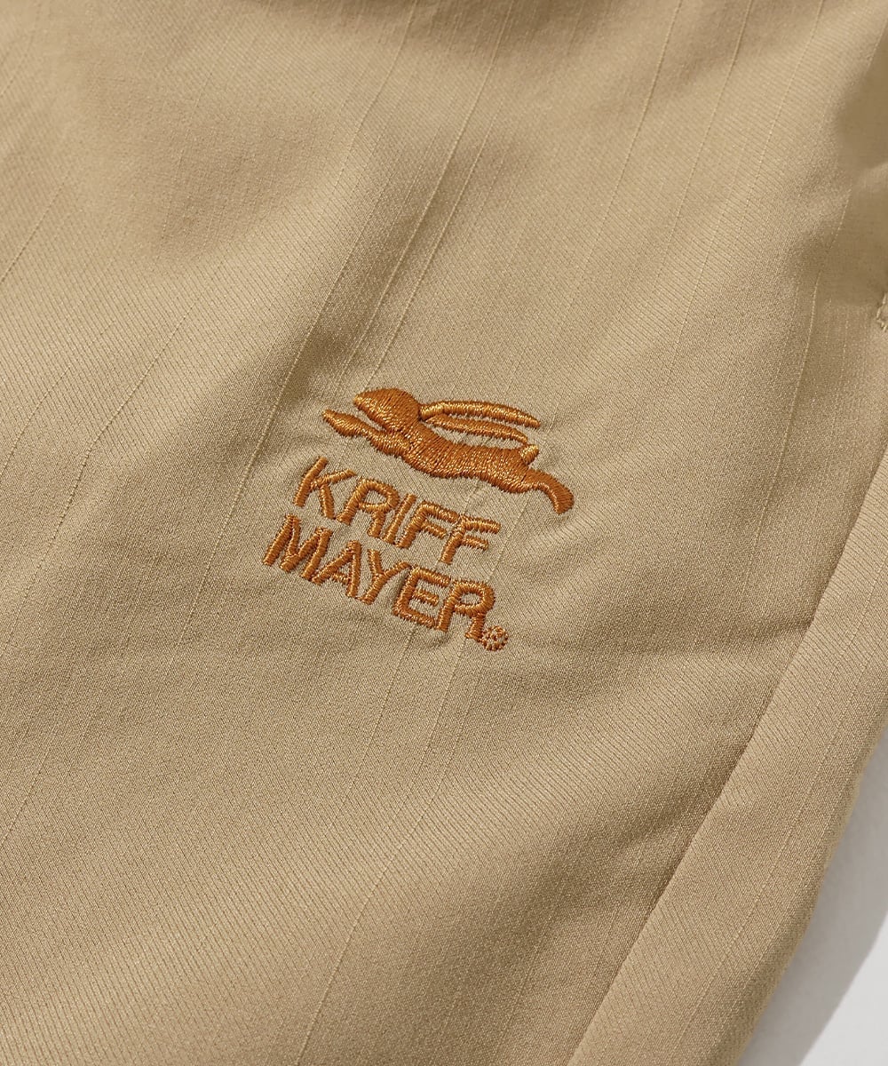(К) Легкие эластичные брюки с ластовицей KRIFF MAYER, BEIGE — фото 3