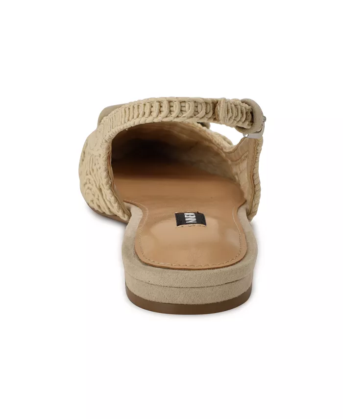 Женские мюли Jasser Slip On Nine West, загар/бежевый — фото 3
