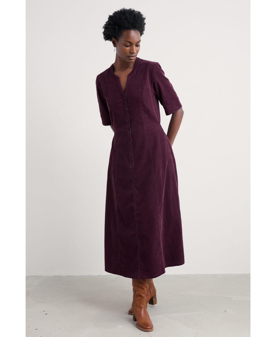 

Женское платье Уайтвик Seasalt Cornwall, Dark hellebore