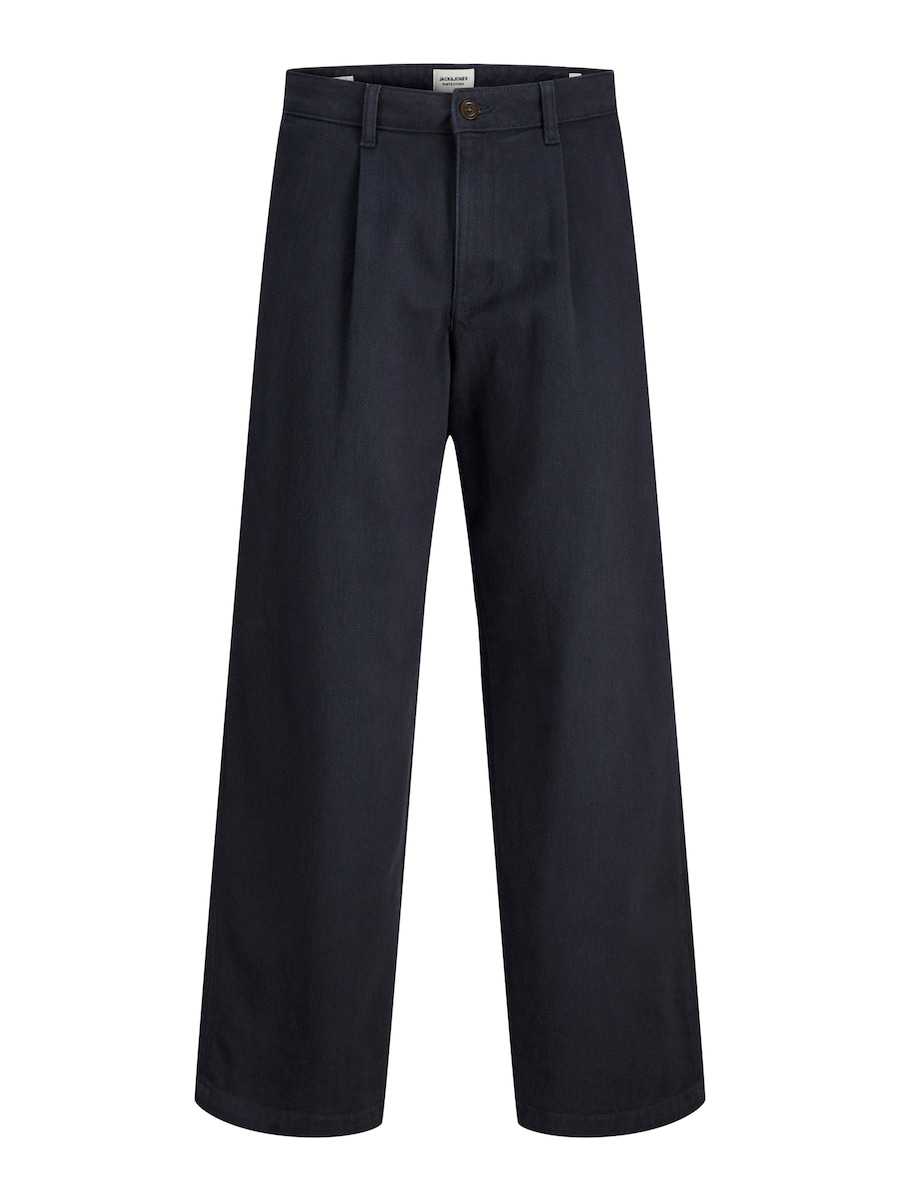 

Широкие брюки со складками спереди JACK & JONES JPSTBill Rhine, темно-синий