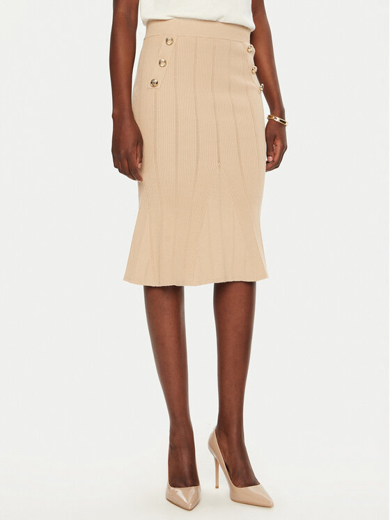 

Юбка миди стандартный крой 5RGD07 5810Z Marciano Guess, бежевый